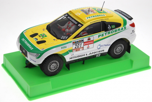 Avant Slot Fahrzeuge AV50707 Mitsubishi Lancer Raid No. 201 m.4x4- Antrieb