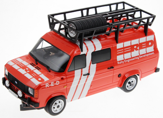 Avant Slot Fahrzeuge AVRSV2201 Ford Transit Racing Team Van rot Premium Collection