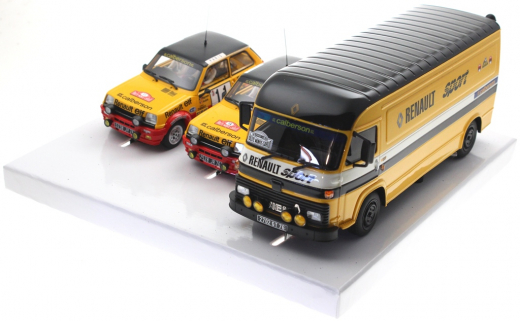 Avant Slot Fahrzeuge AVRSV2501 Team Sport Van Collectors Edition Box mit 3 Fahrzeugen � Van plus R5 No. 11 und No. 16 in Resin-Ausf�hrung