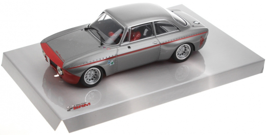 BRM Fahrzeuge BRM142S Alfa Giulia silver/red Edition m.Beklebungssatz