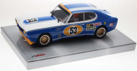 BRM Fahrzeuge BRM187 Ford Capri No. 53 in Rennversion mit Metall-Chassis