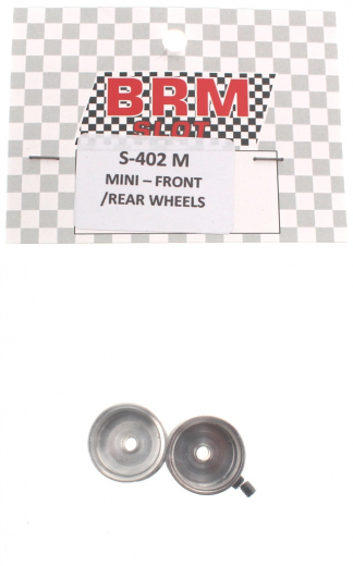 BRM Zubeh�r BRS-402M Felgen vorne u.hinten Aluminium m.Schrauben f. BRM Cooper