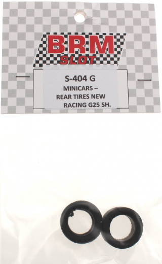 BRM Zubeh�r BRS-404G Reifen �21,5x9,5mm super hinten f.Mini � R8 � Rallye � TTS