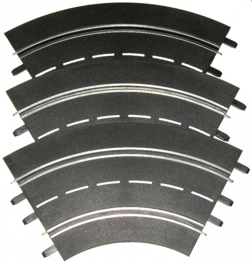 Carrera 132 / 124 20571_1 Kurve 1/60�, 3 St�ck