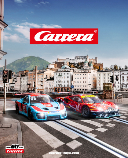 Carrera Promotion 21141 Blechschild 60 Jahre Carrera Design 6