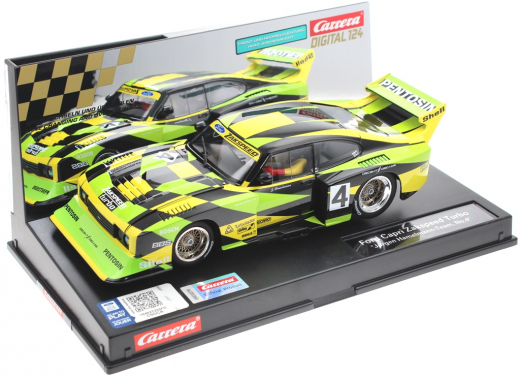 Carrera Digital 124 23956 Ford Capri Zakspeed Turbo J�rgen Hamelmann-Team No. 4