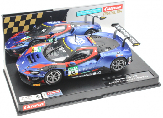 Carrera Digital 124 23964 Ferrari 296 GT3 Emil Frey Racing No. 14 DTM 2023