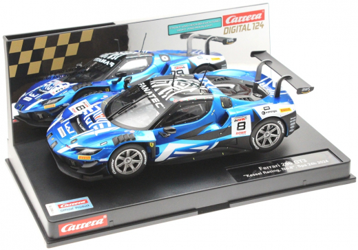 Carrera Digital 124 23989 Ferrari 296 GT3 Kessel Racing, No.8 24H Spa 2024