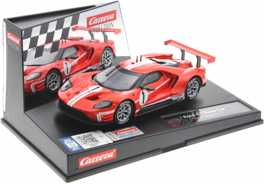 Carrera Evo 27596 Ford GT Race Car Time Twist, No.1