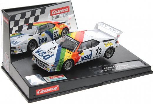 Carrera Evolution 27716 BMW M1 BMW Zol Auto No. 72 24h 1981