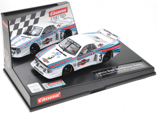 Carrera Evolution 27734 Lancia Beta Montecarlo Turbo Lancia Martini Racing, No.3 Daytona 1981