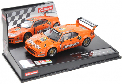 Carrera Evolution 27792 BMW M1 Procar J�germeister Racing Team, No.1