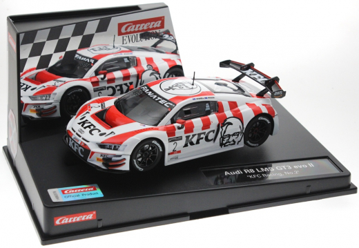 Carrera Evolution 27827 Audi R8 LMS GT3 evo II KFC Racing, No.2