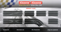 Carrera Digital 132 / 124 30367 Schienen Ausbauset