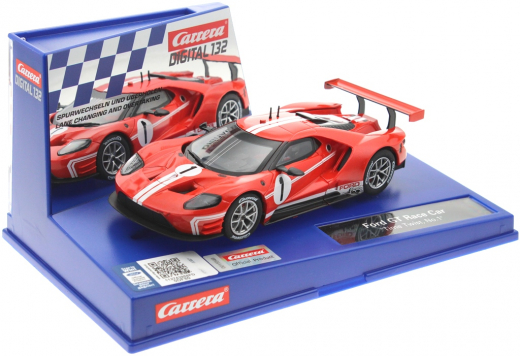 Carrera Digital 132 30873 Ford GT Race Car Time Twist, No.1