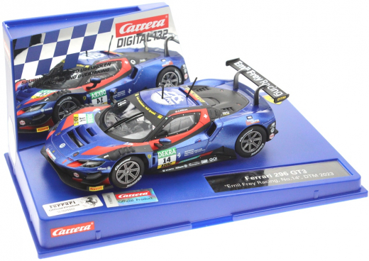 Carrera Digital 132 32000 Ferrari 296 GT3 Emil Frey Racing, No.14, DTM 2023