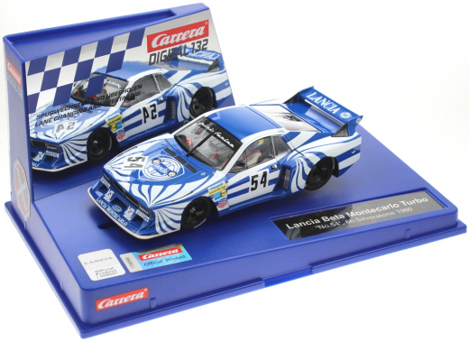 Carrera Digital 132 32030 Lancia Beta Montecarlo Turbo No.54 6h Silverstone 1980
