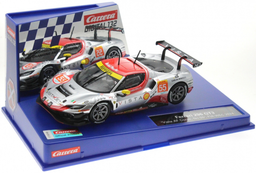 Carrera Digital 132 32056 Ferrari 296 GT3 Vista AF Corse, No.55 FIA WEC 20