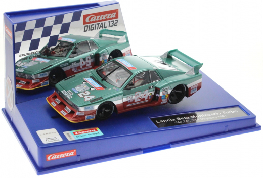 Carrera Digital 132 32082 Lancia Beta Montecarlo Turbo No.24, 24h Daytona