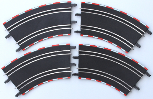 Carrera Go!!! / Digital 143 61646og Steilkurve 2/45, 4 Stck gebraucht