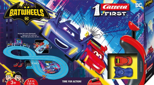 Carrera First 63047 Batwheels Time for Action