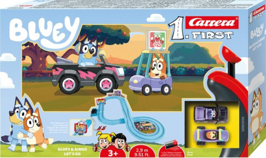 Carrera First 63055 Bluey & Bingo Lets Go
