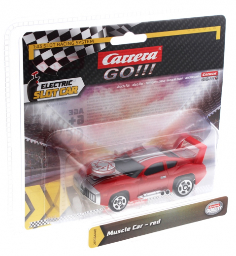 Carrera Go!!! 64140 Muscle Car - red