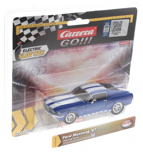 Carrera Go!!! 64146 Ford Mustang 67 Racing Blue