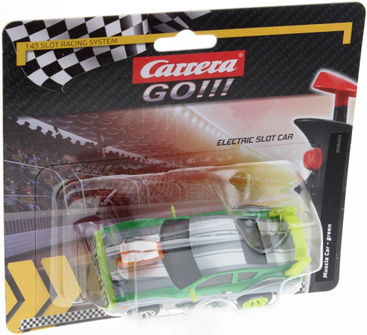 Carrera Go!!! 64213 Muscle Car green