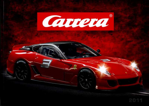 Carrera Promotion 70825 Gesamtkatalog Autorennbahn 2011 deutsch