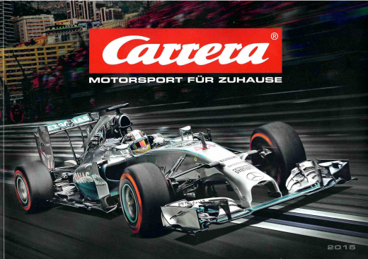 Carrera Promotion 71159 Gesamtkatalog Autorennbahn 2015 deutsch