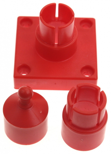 Carrera Profi 72554_10 St�tze Komplett (St�tzensockel, St�tzenelement, St�tzenkopf) 10 St�ck