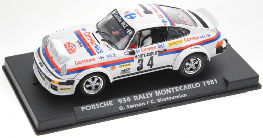 Fly Fahrzeuge FYA2067SP Porsche 934 No. 34 in Rennversion SPORT mit Kunststoff-Chassis