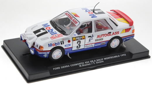 Fly Fahrzeuge FYA2108 Ford Sierra No. 3, Kunststo?-Chassis mit Allrad-Antrieb 4x4