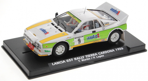 Fly Fahrzeuge FYE2043 Lancia 037 Rallye Tierra Cardona 1986 No. 9 Edition