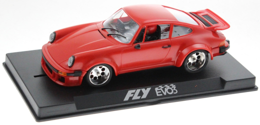 Fly Fahrzeuge FYR2002 Porsche 934 Red, EVO3, Wettbewerbsversion, Kunststo?-Chassis