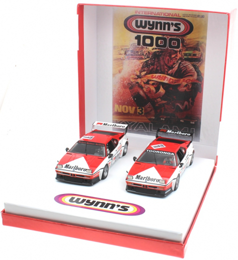 Fly Fahrzeuge FYTEAM20 Twin-Pack FLY BMW M1 Team Set Kyalami 1979 Special Edition Box m.2 Autos