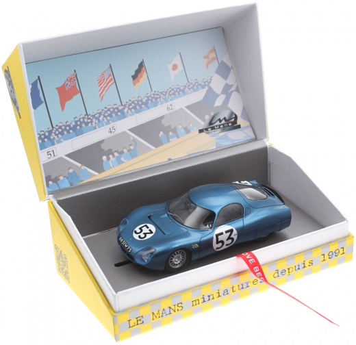 Le Mans Miniatures Fahrzeuge LM132089M53 Peugeot CD SP66 Kurzheck Le Mans 1966 No. 53 High Detail Resin Collectors Edition