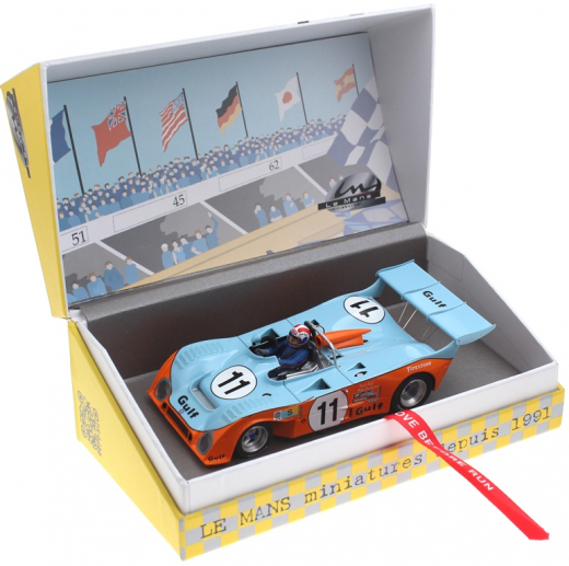 Le Mans Miniatures Fahrzeuge LM132094M11 Mirage GR7 Gulf Racing Le Mans 1974 No. 11