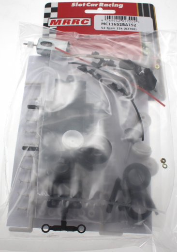MRRC Zubeh�r MC116S2BA152 Slotcar-Universalchassis 1:32 Analog Bausatz MRRC Sebring S2 Basic 15k (02700), Kunststo?, 71-102 mm, zwei Vorderachstr�ger, komplett inkl. 333/15k-Motor und Karosseriehalter S2 Basic 15k (02700)