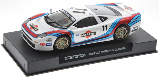 MRSlotcar Fahrzeuge MR1084 Jaguar XJ220 No. 11 in Rennversion mit Kunststo?-Chassis