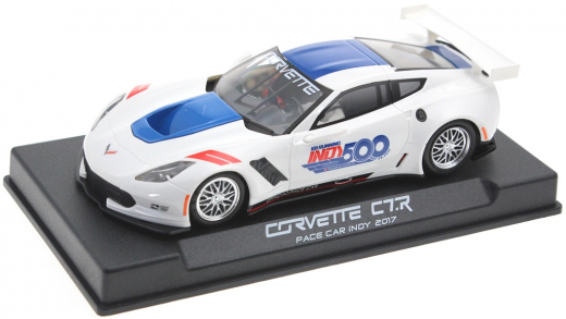 NSR Fahrzeuge 800062AW Corvette C7R Indianapolis 2017 White #500