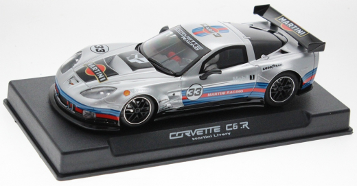 NSR Fahrzeuge 800533AW Corvette C6R Martini Grey #33