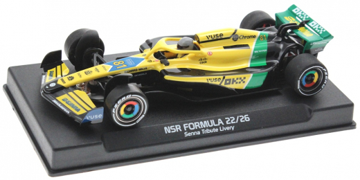 NSR Fahrzeuge 800540IL Formula 22/26 Senna Tribute #81 OP