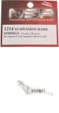 NSR Zubehr 801214 Suspension Hard Springs 15mm (10 Stck)