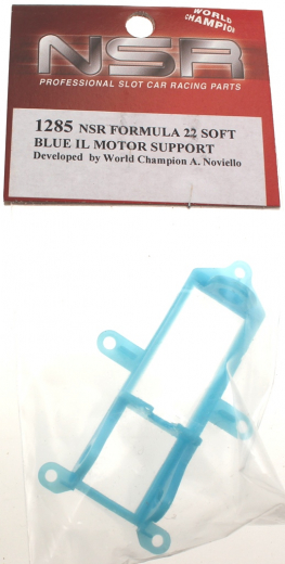 NSR Zubeh�r 801285 IL Formula 22 Motor Mount SOFT BLUE