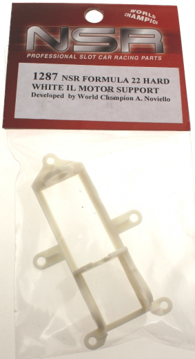 NSR Zubeh�r 801287 IL Formula 22 Motor Mount HARD WHITE