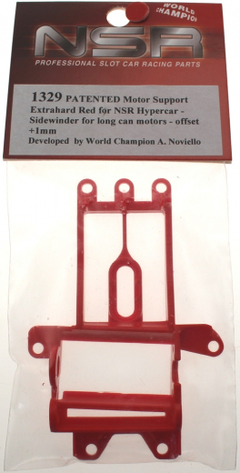 NSR Zubeh�r 801329 HC Motor Support +1 XHARD RED Standard Hypercars