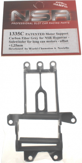 NSR Zubeh�r 801335C HC Motor Support +1.25 CF Grey