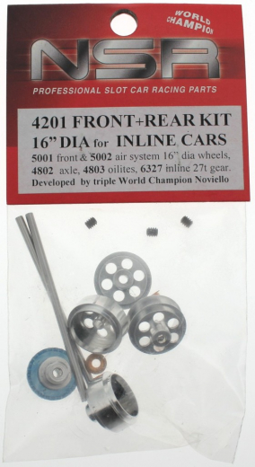 NSR Zubeh�r 804201 Front + Rear Kit 16\" Wheels Inline